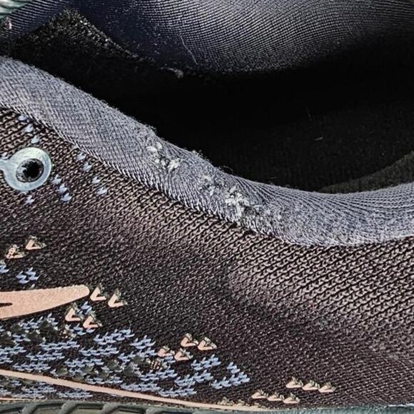 Brooks Glycerin GTS 19 Black Metallic Ombre Womens 12 Medium B Running Shoes - Picture 8 of 8